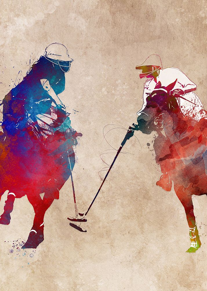 Polo Sport Art art print by Justyna Jaszke for $57.95 CAD