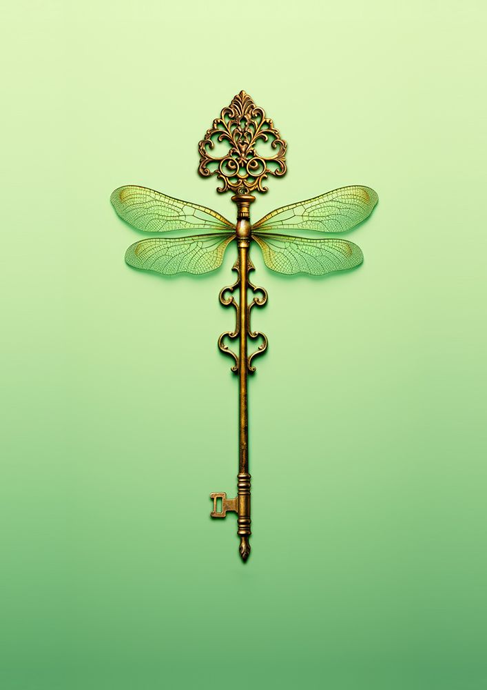 Key Dragonfly art print by Artem Pozdniakov for $57.95 CAD