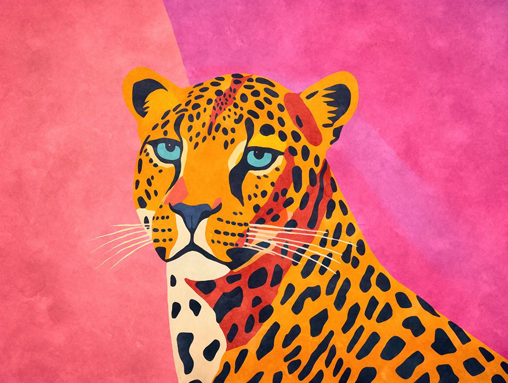 Fancy Cheetah 004 art print by Andrea Haase for $57.95 CAD