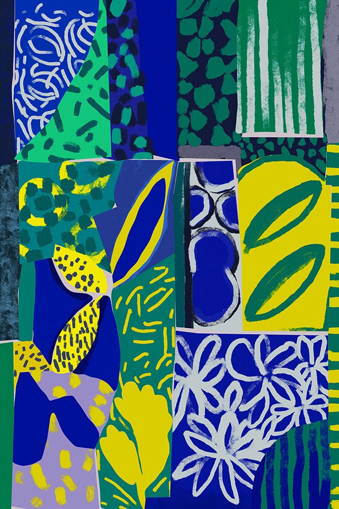 The Blue Garden art print by Treechild for $57.95 CAD