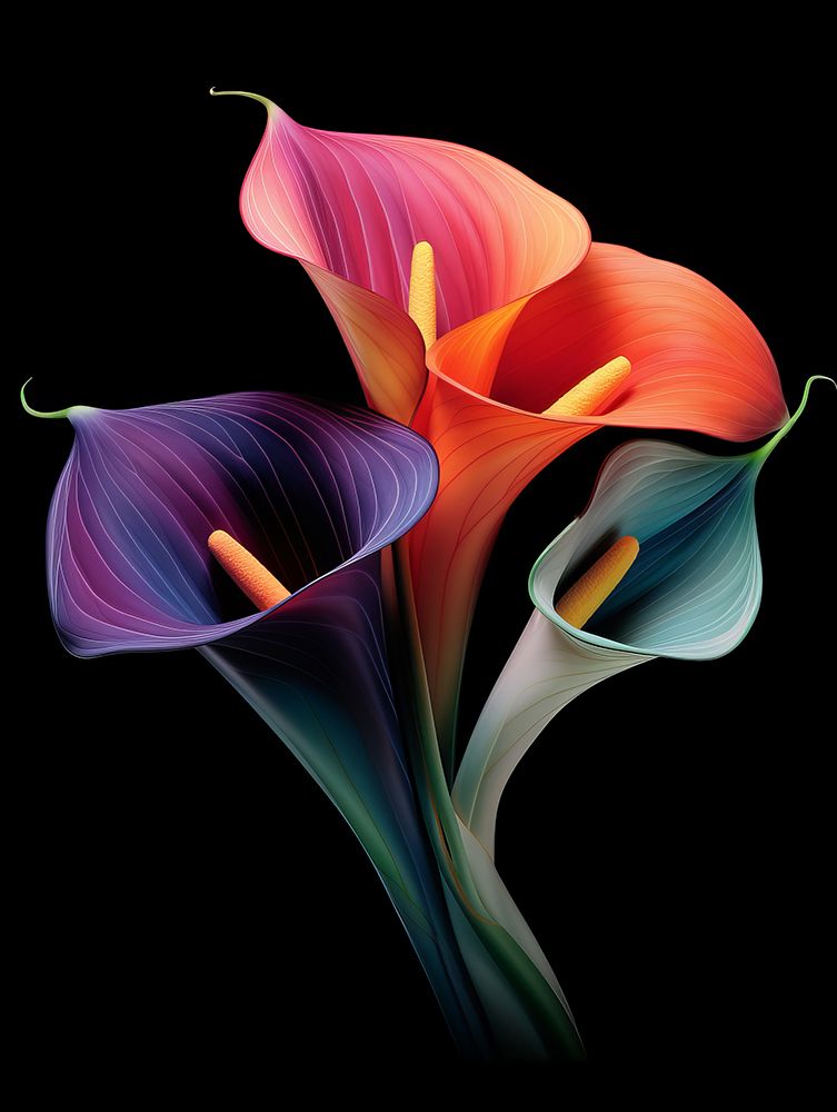 Art Flower 6 art print by Bilge Paksoylu for $57.95 CAD