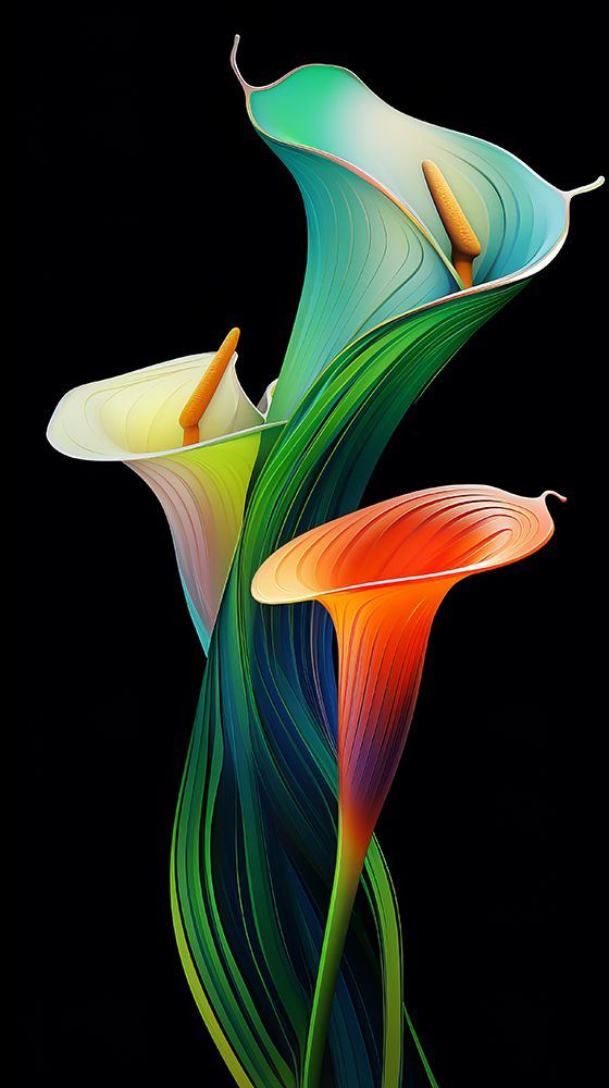 Art Flower 5 art print by Bilge Paksoylu for $57.95 CAD