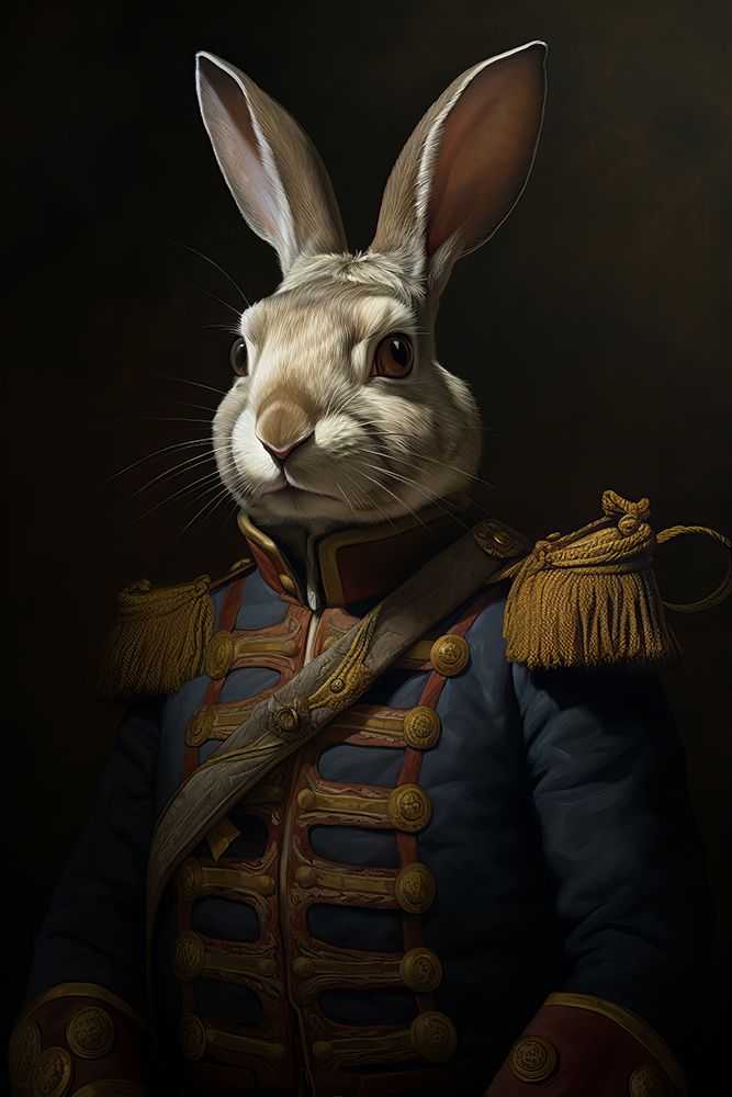 Rabbit In Costume 1 art print by Bilge Paksoylu for $57.95 CAD