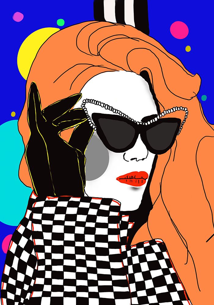 Glamour art print by Ana Sneeringer for $57.95 CAD