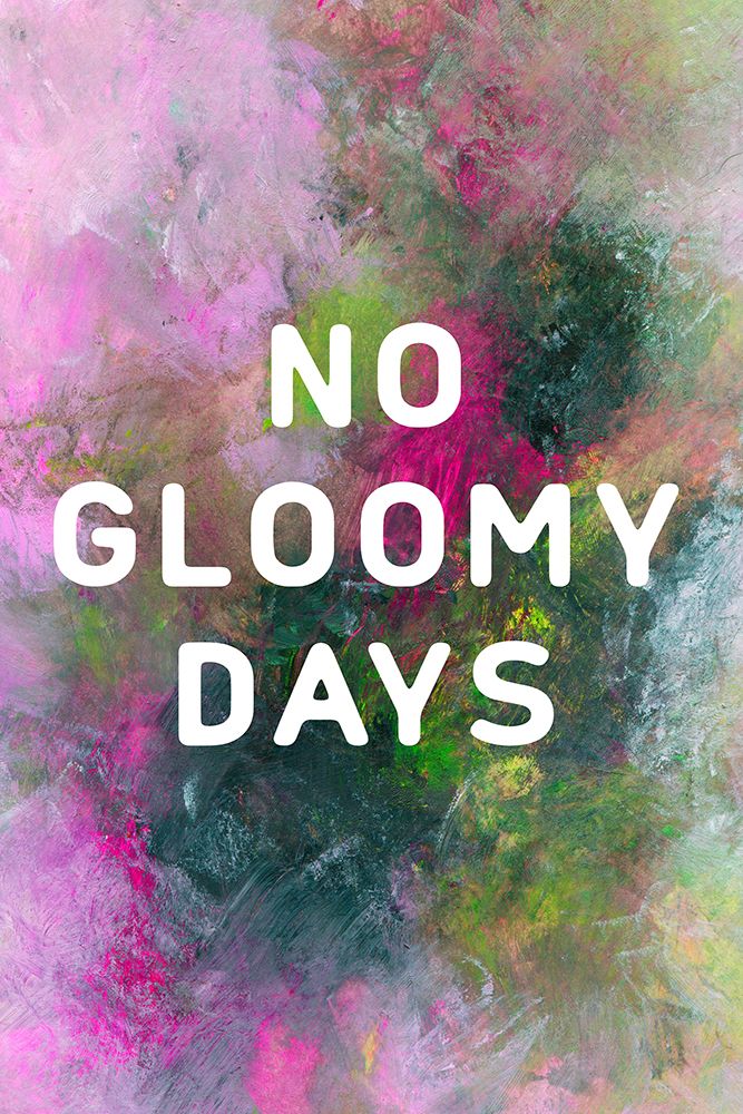 No Gloomy Days (Green) art print by Rosana Laiz Blursbyai for $57.95 CAD