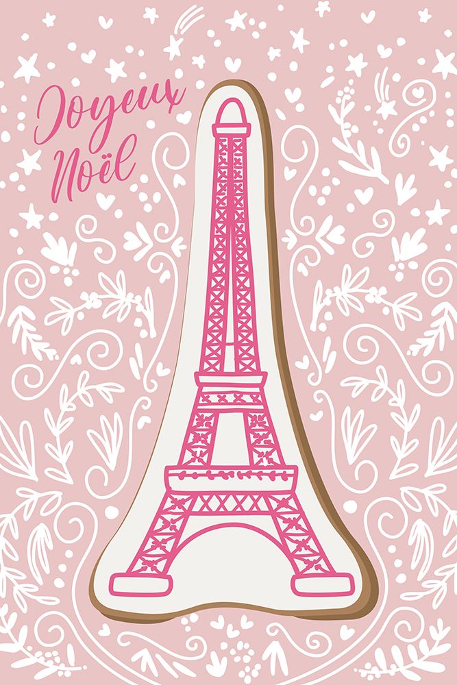 Eiffel Tower Iced Gingerbread Cookie art print by Rosana Laiz Blursbyai for $57.95 CAD