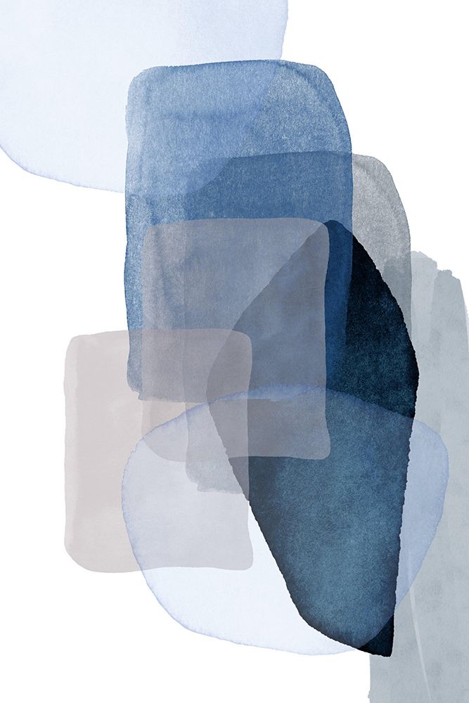 Blue Shadow 3 art print by Sally Ann Moss for $57.95 CAD