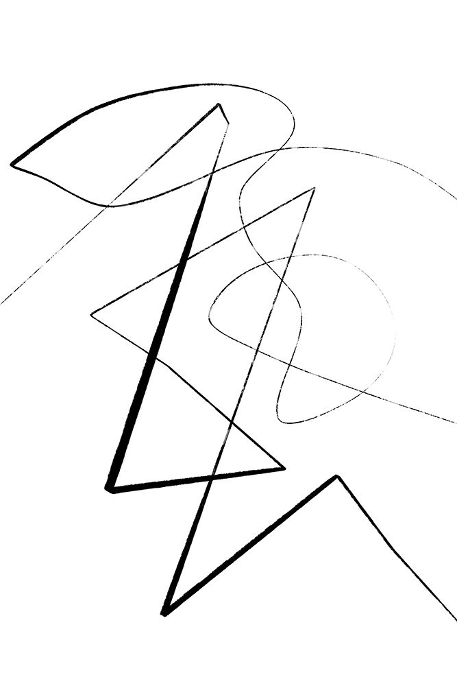 Angular Lines No 6 art print by Treechild for $57.95 CAD