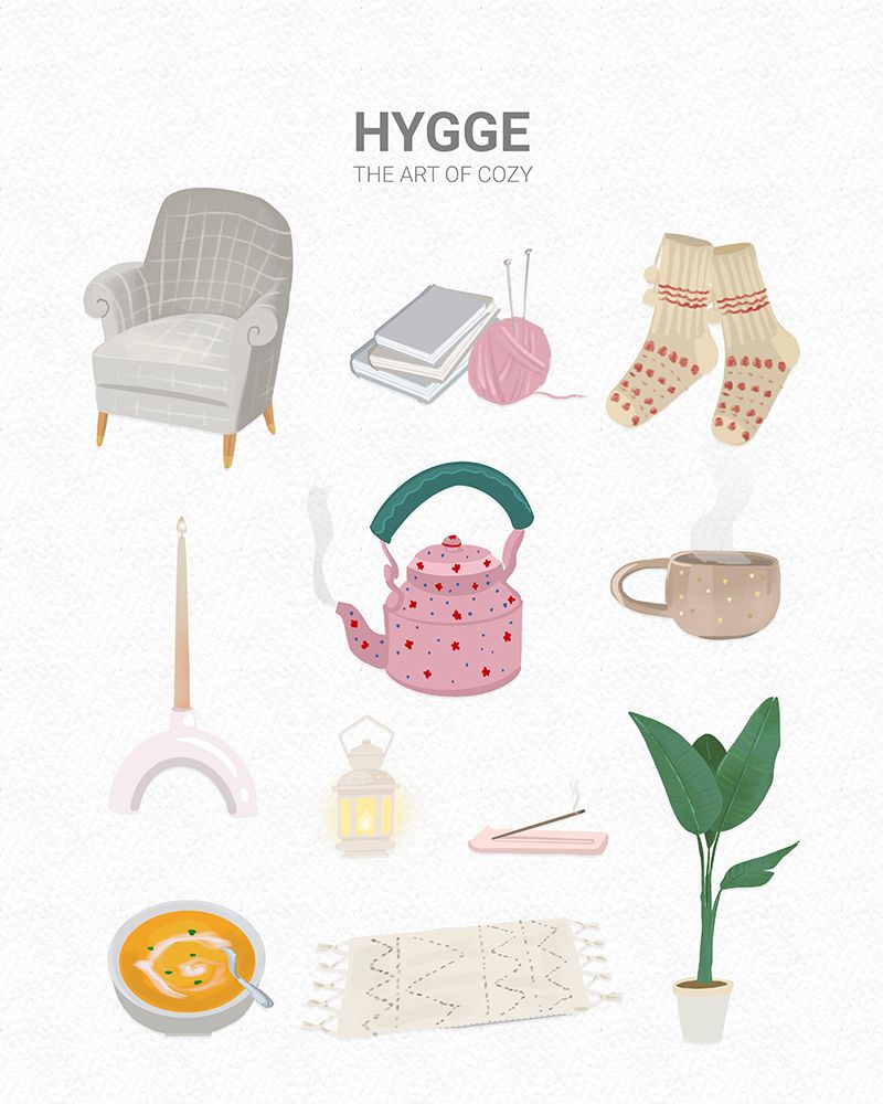 Hygge art print by Petra Lizde for $57.95 CAD