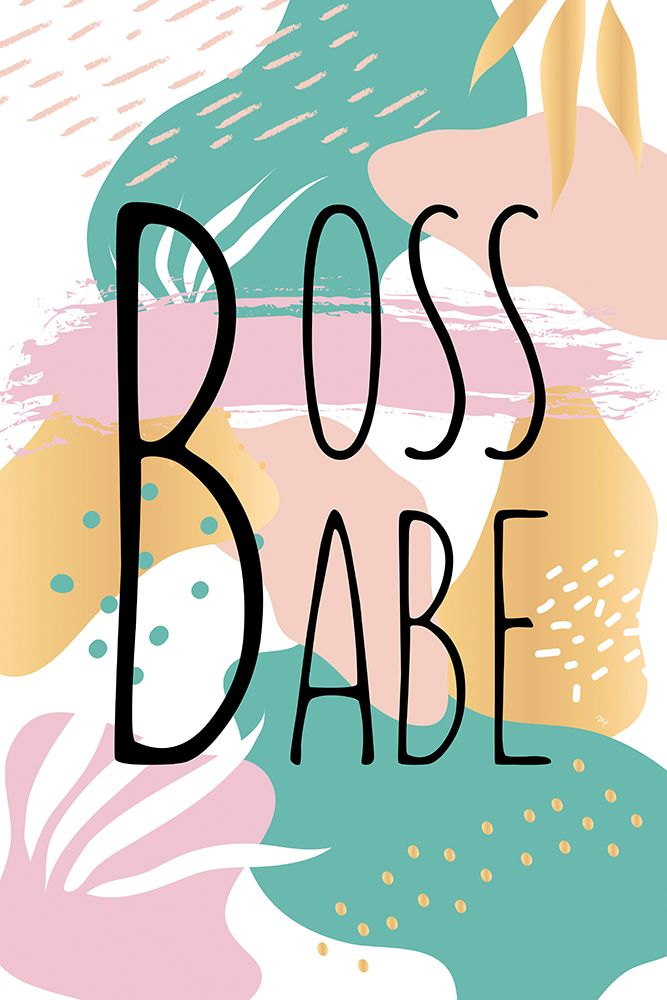 Boss Babe art print by Martina for $57.95 CAD