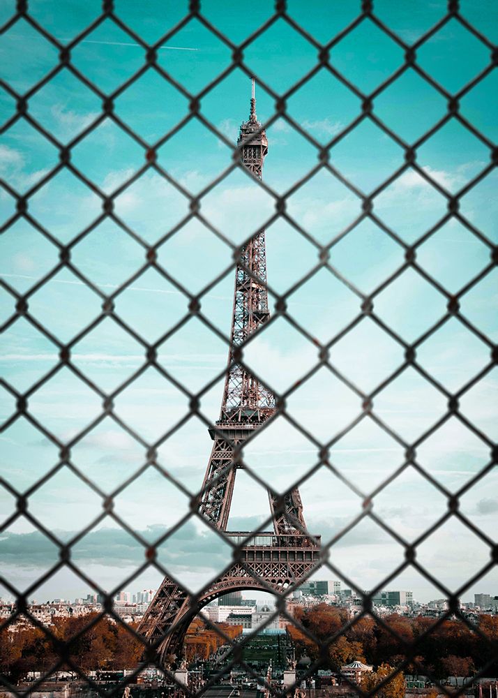 Slice Eiffel Tower Paris art print by Al Barizi for $57.95 CAD