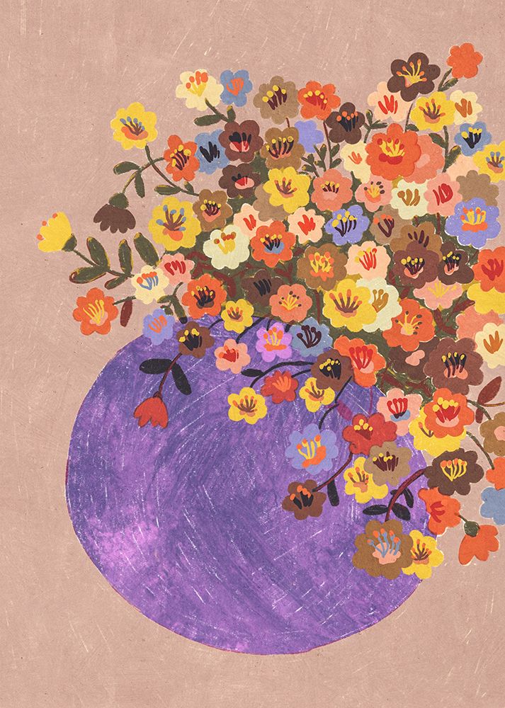 Flora Fantasia art print by Gigi Rosado for $57.95 CAD