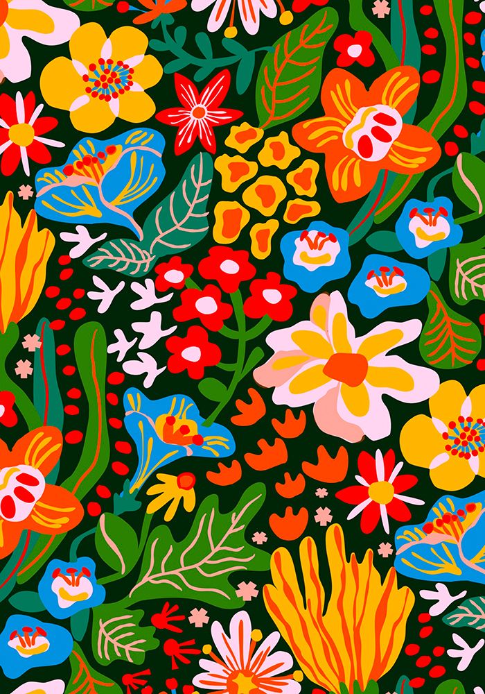 Wildflowers art print by Gigi Rosado for $57.95 CAD