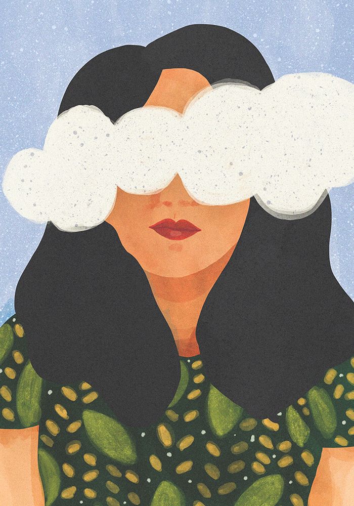 Head In The Clouds art print by Gigi Rosado for $57.95 CAD