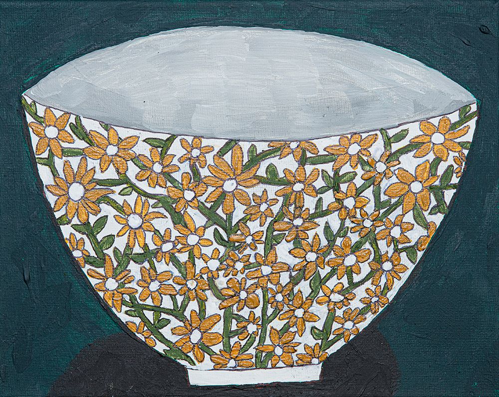 Daisy Bowl art print by Dale Hefer for $57.95 CAD