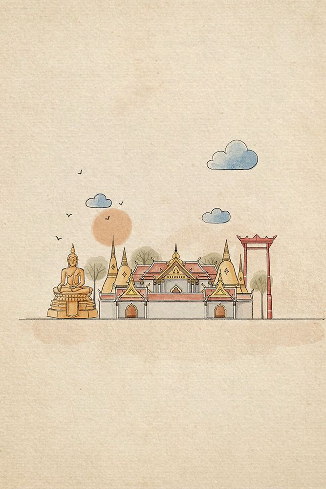Amazing Bangkok art print by Xuan Thai for $57.95 CAD