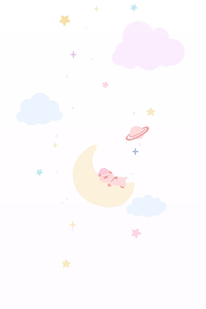 Pig On The Moon art print by Xuan Thai for $57.95 CAD