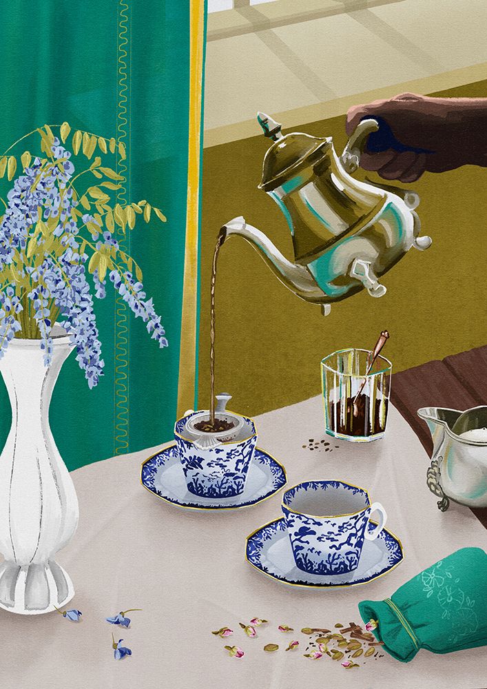 I Despise English Tea art print by Goed Blauw for $57.95 CAD