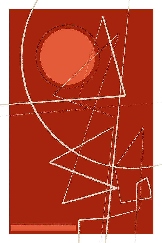 Angular lines No 22 art print by Treechild for $57.95 CAD