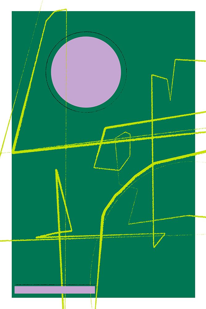 Angular lines No 23 art print by Treechild for $57.95 CAD