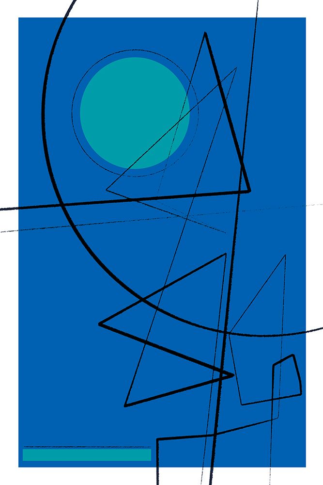 Angular lines No 19 art print by Treechild for $57.95 CAD