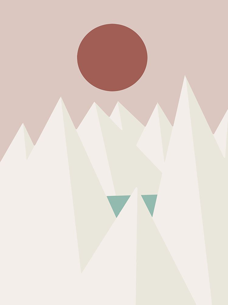 Pointy Peak art print by Little Dean for $57.95 CAD
