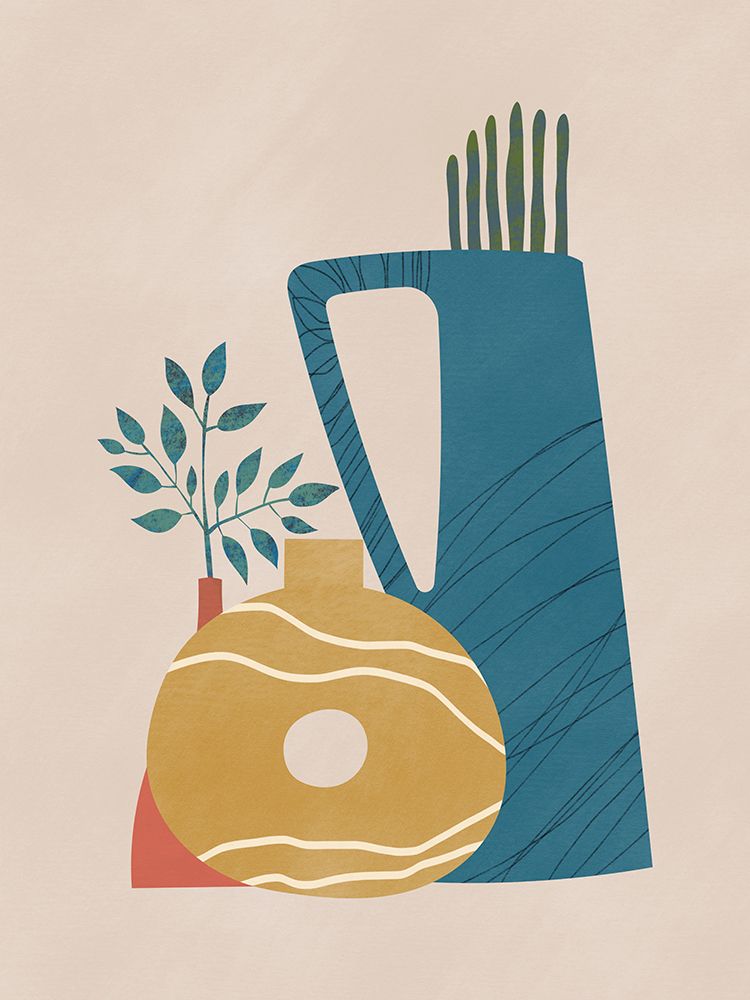 Still Life With Doughnut Vase art print by Little Dean for $57.95 CAD