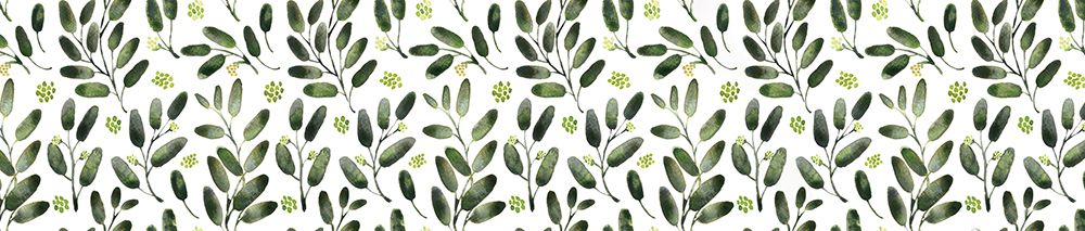Lisa watercolor seeded eucalyptus pattern art print by Rosana Laiz Blursbyai for $57.95 CAD