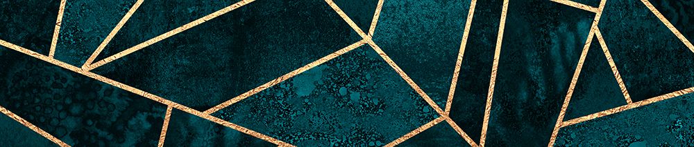 Deep Teal Stone art print by Elisabeth Fredriksson for $57.95 CAD