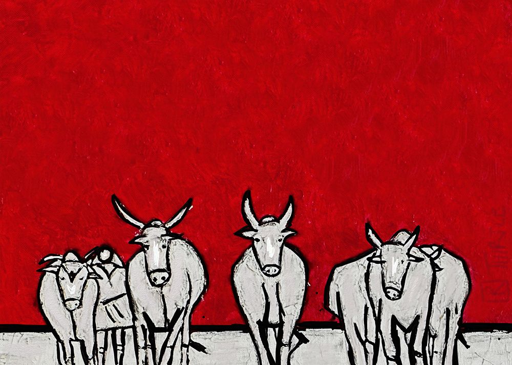 Milking Time art print by Robert Thirtle for $57.95 CAD