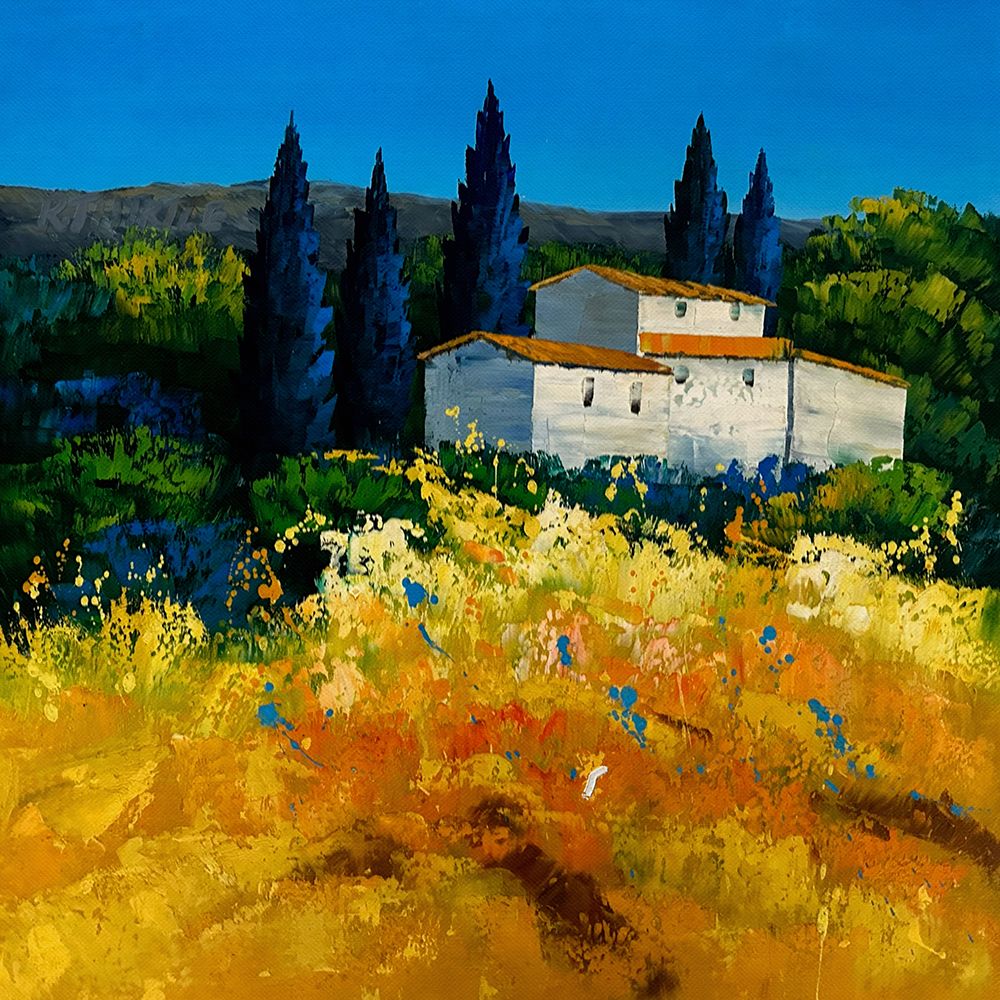 Villa in the Mountains art print by Robert Thirtle for $57.95 CAD