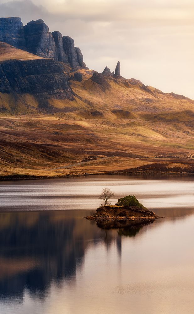 Gazing At The Ancient Sentinel: The Old Man Of Storr art print by Steven Zhou for $57.95 CAD