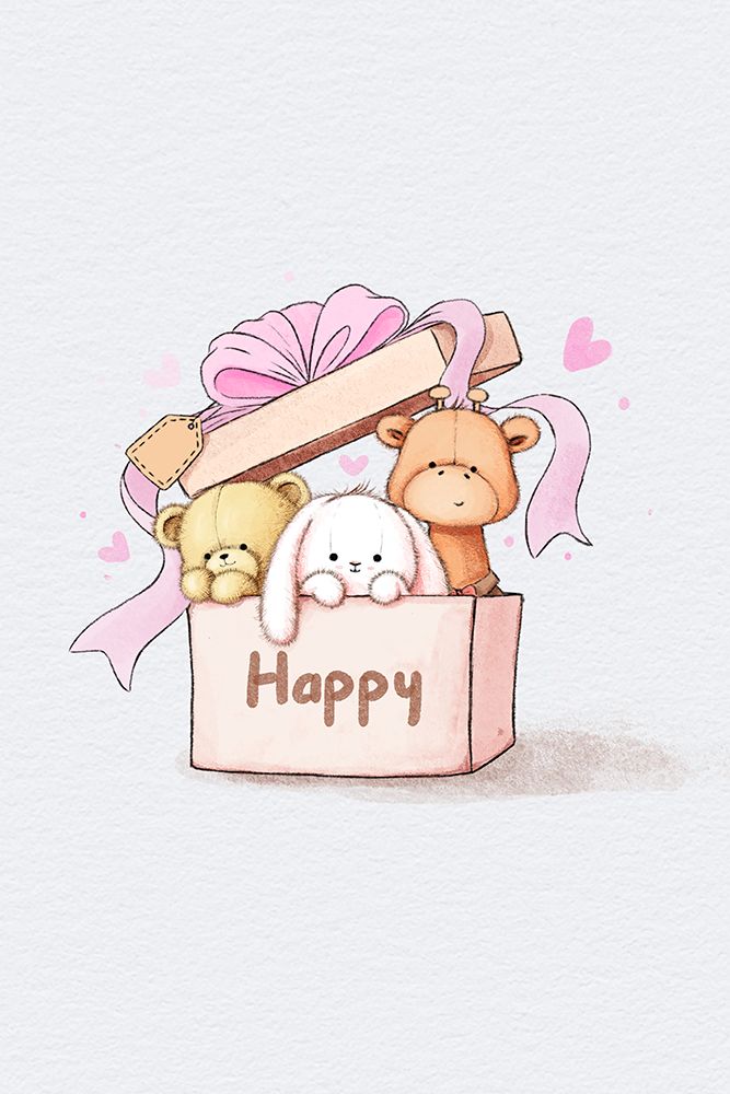 Teddy Bears Are In The Box art print by Xuan Thai for $57.95 CAD