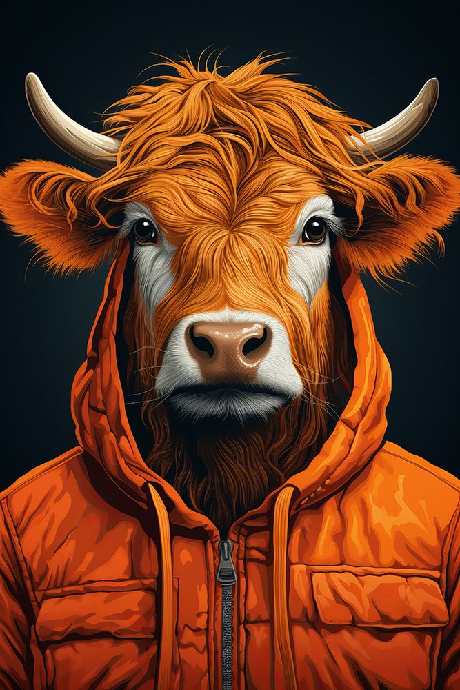 Bull 2 art print by Bilge Paksoylu for $57.95 CAD