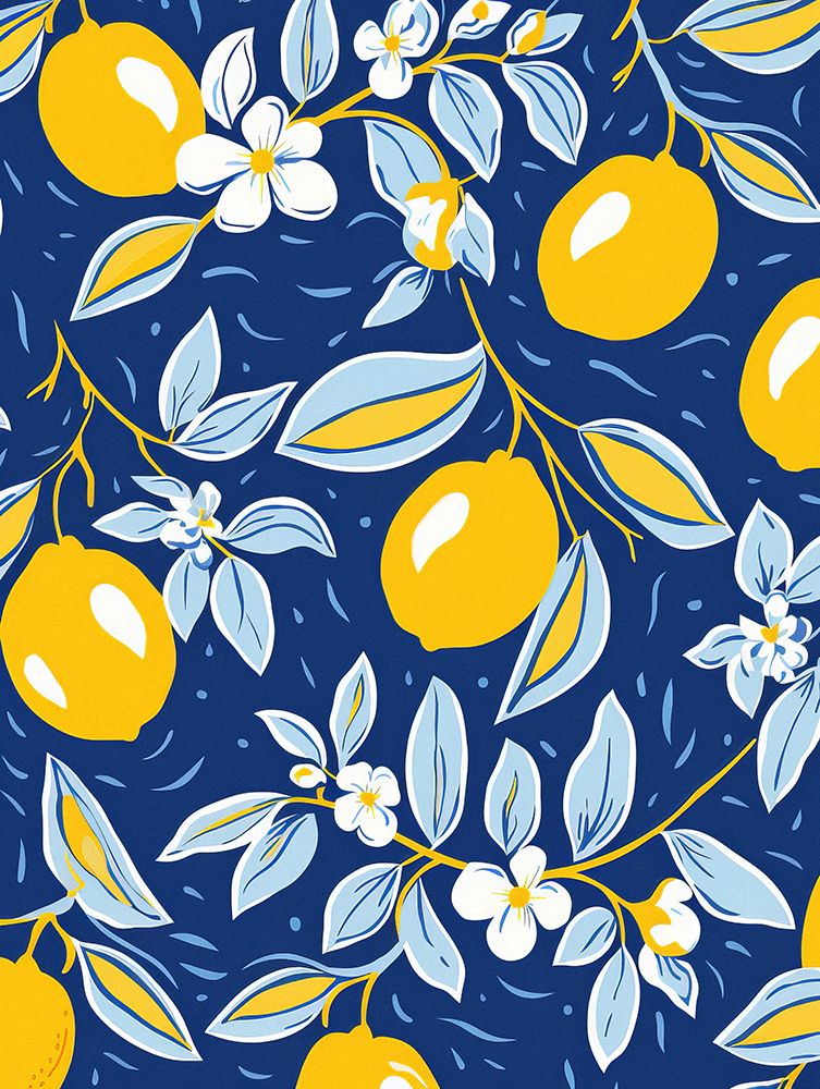 Italien Lemons 2 art print by Bilge Paksoylu for $57.95 CAD