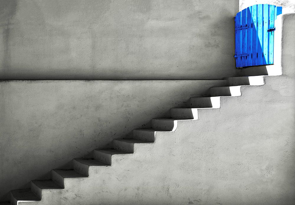 Stairs to the Gate art print by Adachi Lintaman for $57.95 CAD