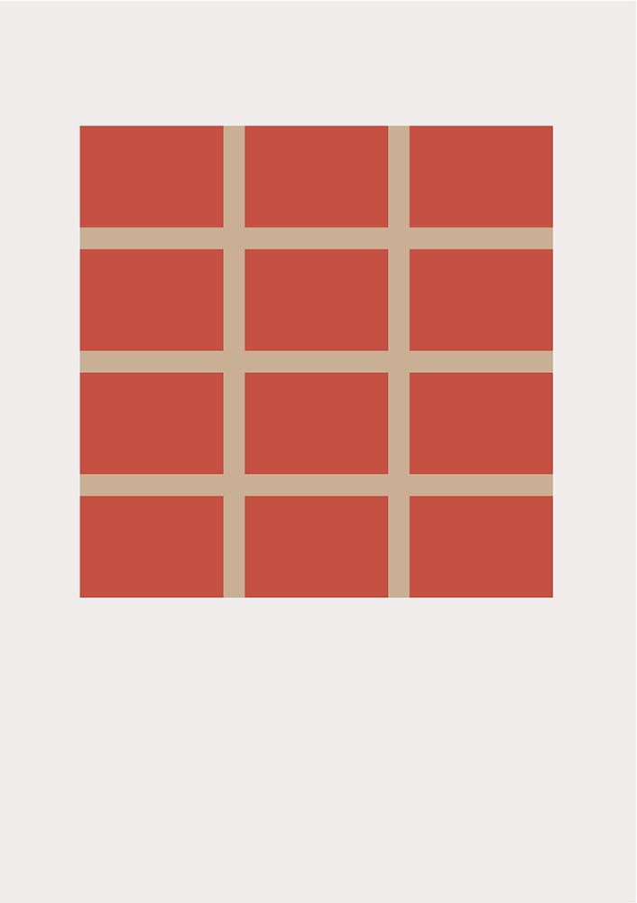 Muted 7 art print by Fine Fine Stuff for $57.95 CAD