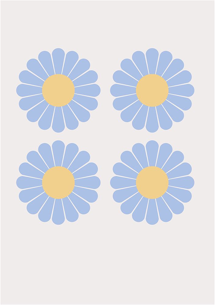 Flower Pattern 2 art print by Fine Fine Stuff for $57.95 CAD