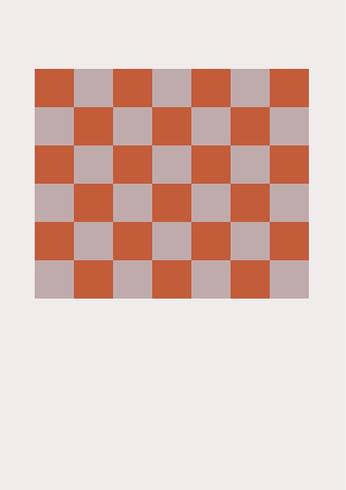 Checks 1 art print by Fine Fine Stuff for $57.95 CAD