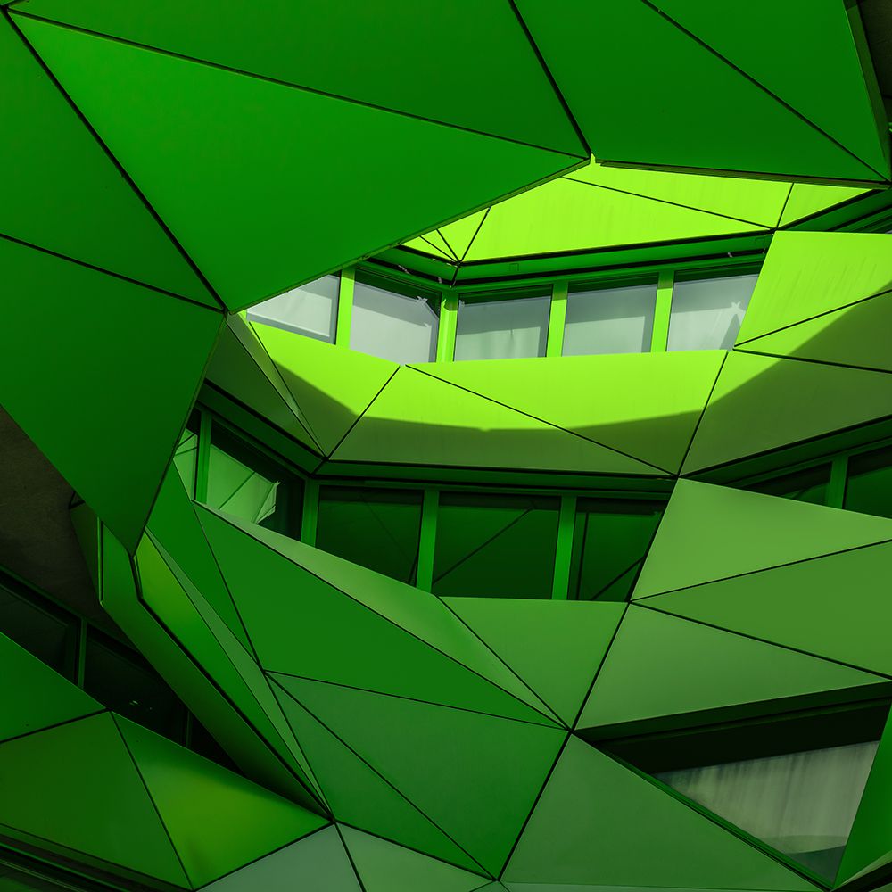 Green newsroom art print by Luc Vangindertael for $57.95 CAD