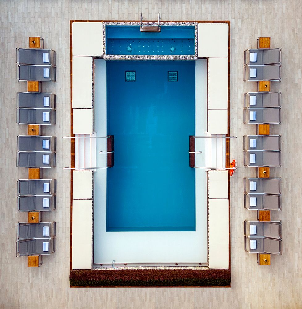 Pools Symmetry art print by Yevhen Kostiuk for $57.95 CAD