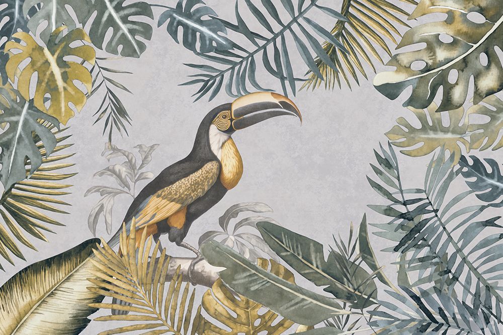 Toucans Tropical Garden art print by Andrea Haase for $57.95 CAD
