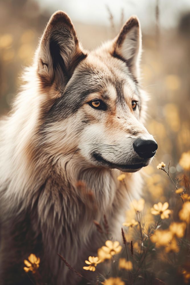 Wolfhound art print by Treechild for $57.95 CAD
