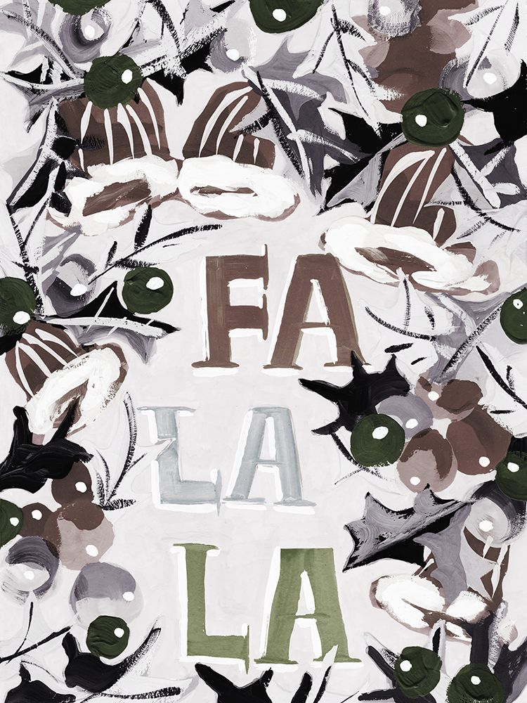 Fa LA LA Mono art print by Ania Zwara for $57.95 CAD