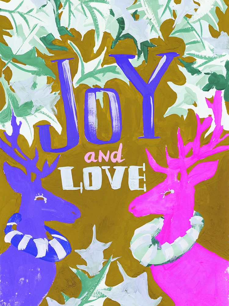 Joy And Love, Frosty art print by Ania Zwara for $57.95 CAD