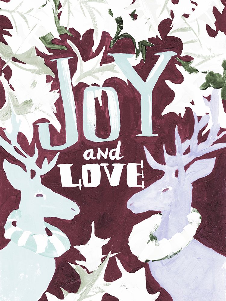 Joy And Love, Claret art print by Ania Zwara for $57.95 CAD