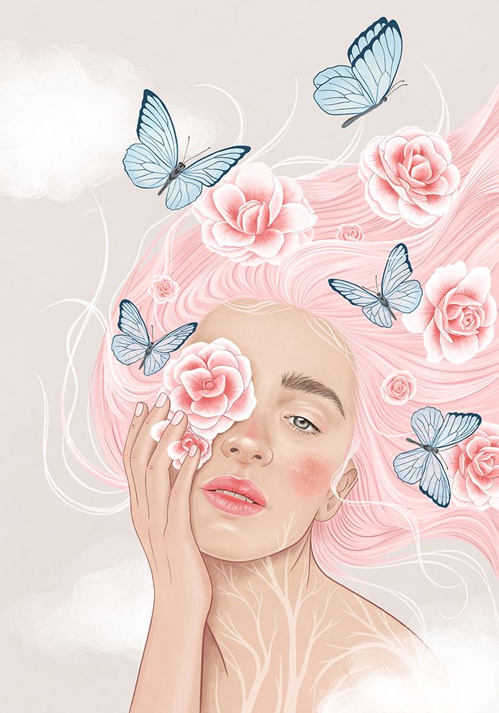 Flourishing Mind art print by Petra Holikova for $57.95 CAD