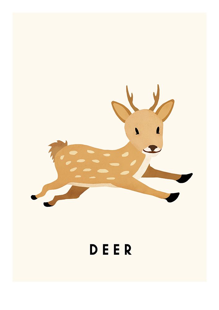Deer art print by Erik Wintzell for $57.95 CAD