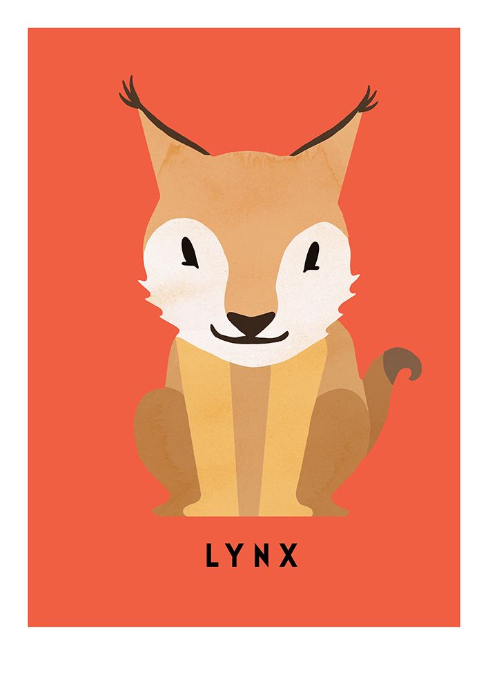 Lynx art print by Erik Wintzell for $57.95 CAD