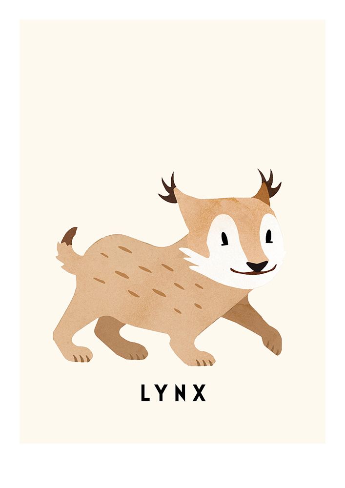 Lynx art print by Erik Wintzell for $57.95 CAD